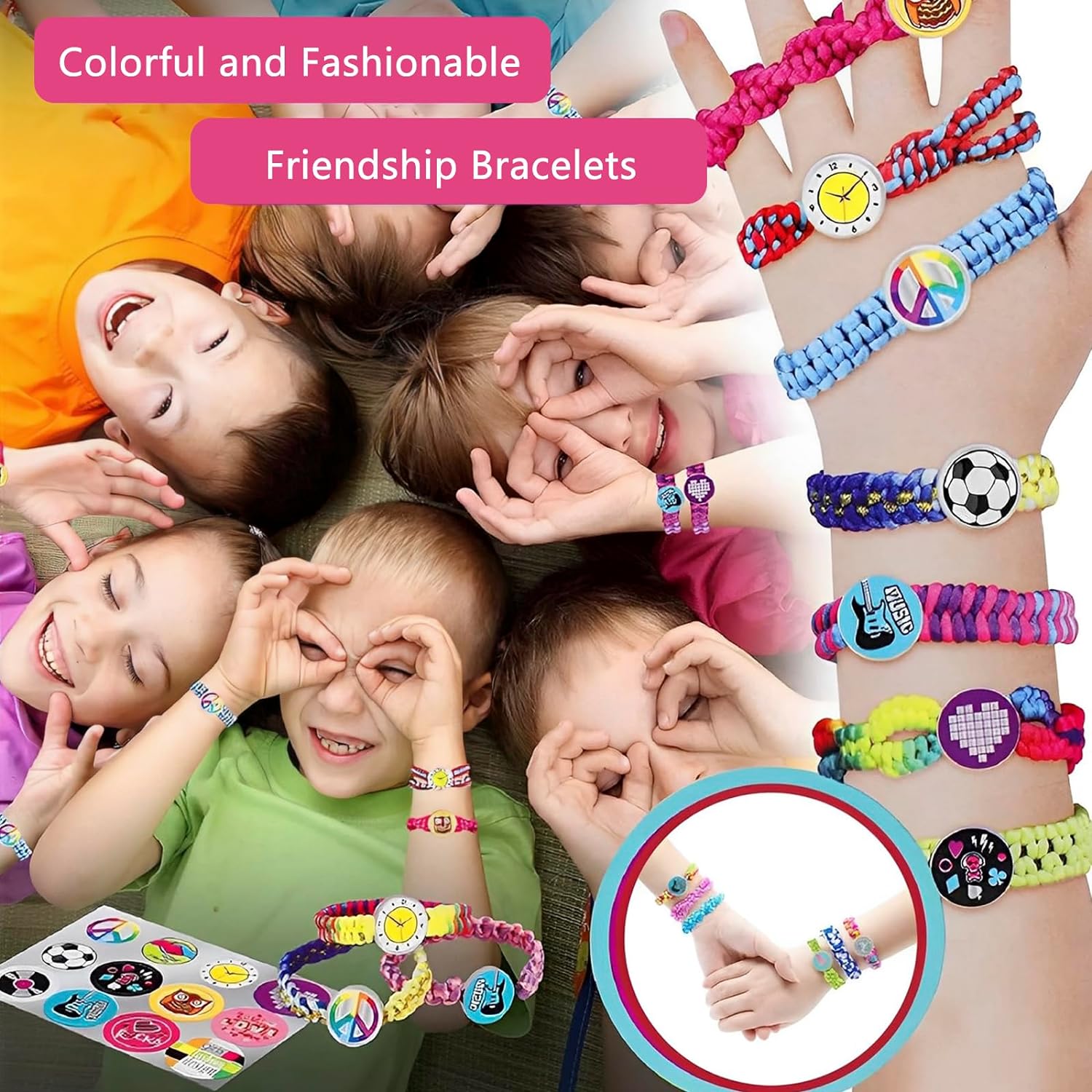 Girls Creator | Jewelry Making Kit | Braiding Bracelet