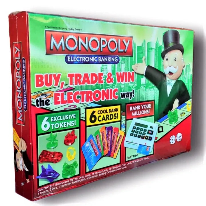 Monopoly Eloctronic Banking Board Game