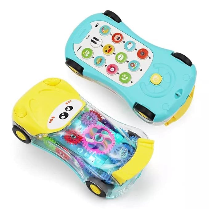 Tkanspakent Phone | Car Shape with Light & Song | MKL