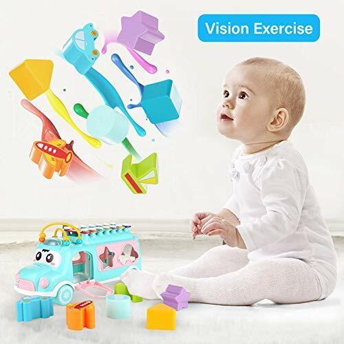 Melody Maker Xylophone with Shapes Bus for Kids