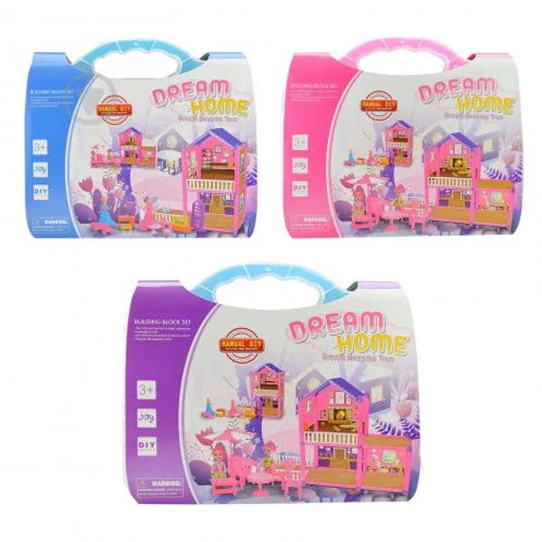 Dream Doll House Suitecase For Kids Girls