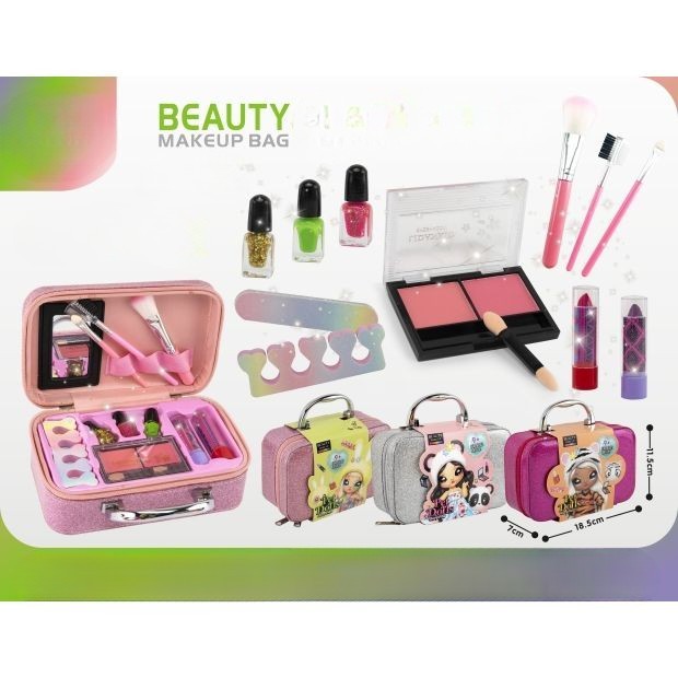 Beauty Makeup Bag | Makeup Tools Toy For Girls