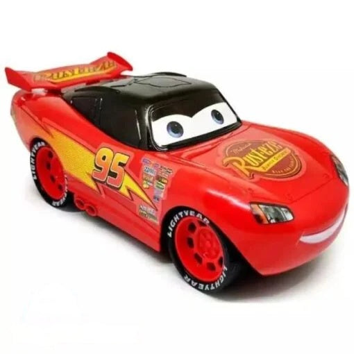 RC Lightning McQueen Themed Car With Rechargeable Batteries