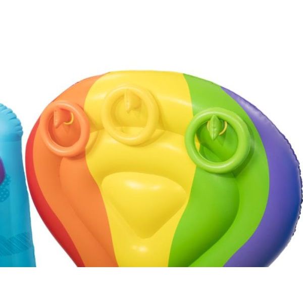 Bestway Inflatable Jumping Balloon Bouncer Gym For Kids 5ft 9in x 5ft 8in x 4ft 6in