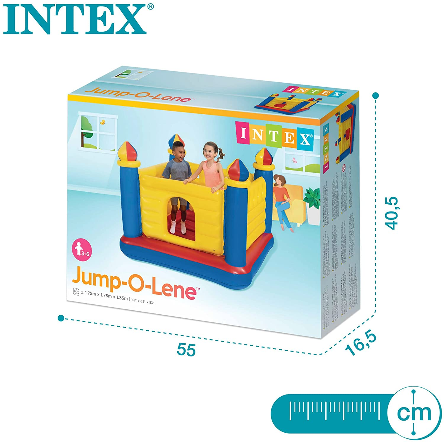 Intex Large Jumping Castle Bouncer Jump-O-Lene