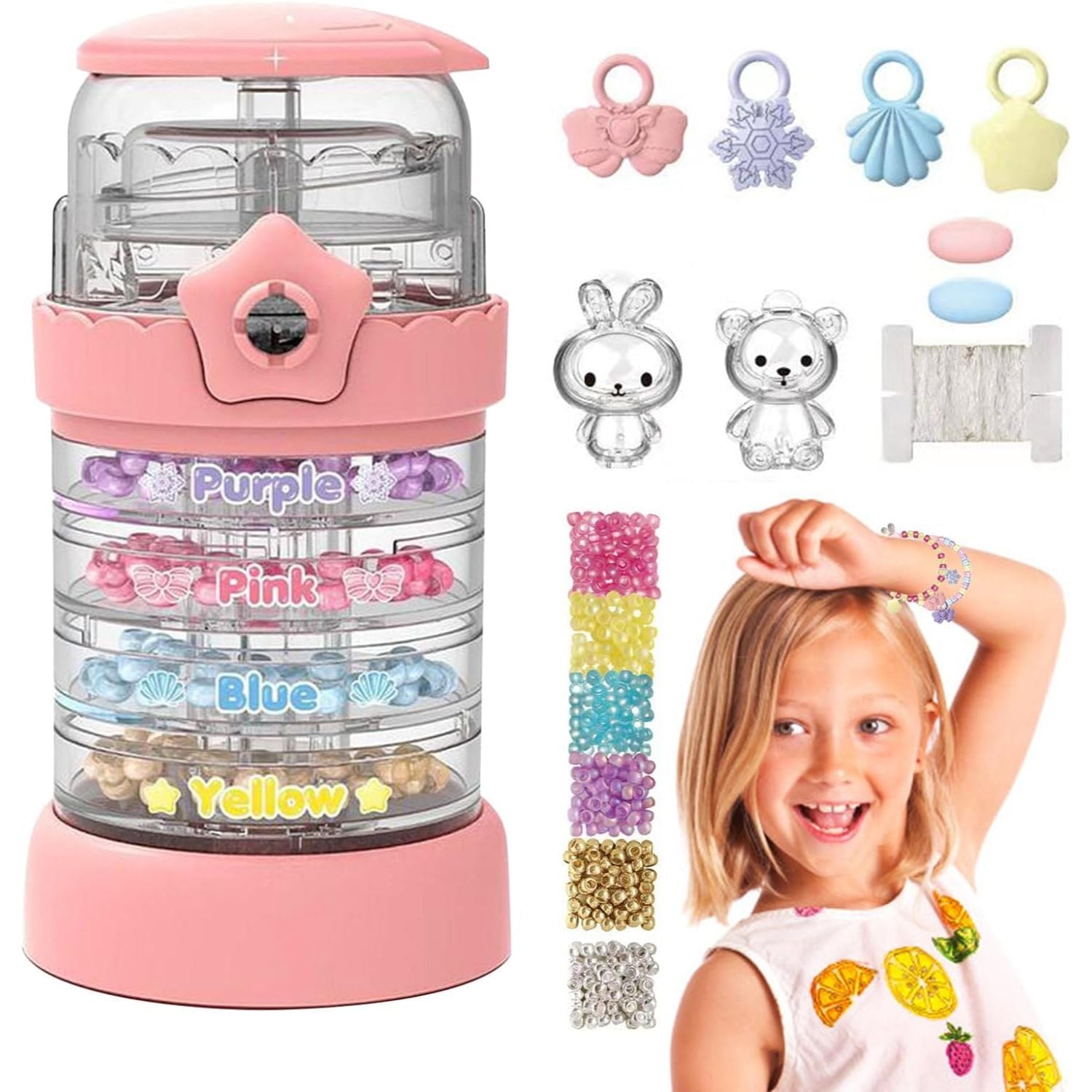 Dream DIY Workshop Jewelry Beading Machine | DIY Machine For Kids