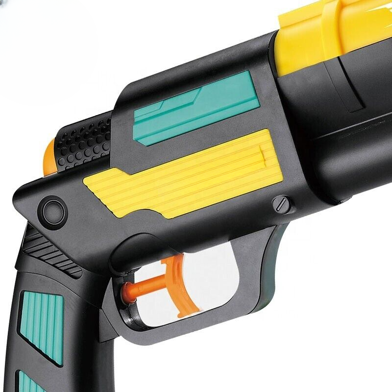 Magic Gun Shoot Dual Function | 2in1 Water & Soft Bullet Gun With Targets