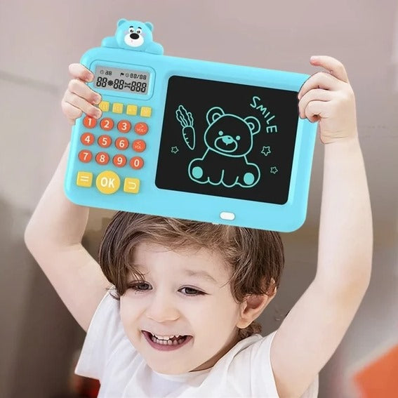 Cute 2-in-1 Calculator & Writing Tablet For Kids | Educational Toys