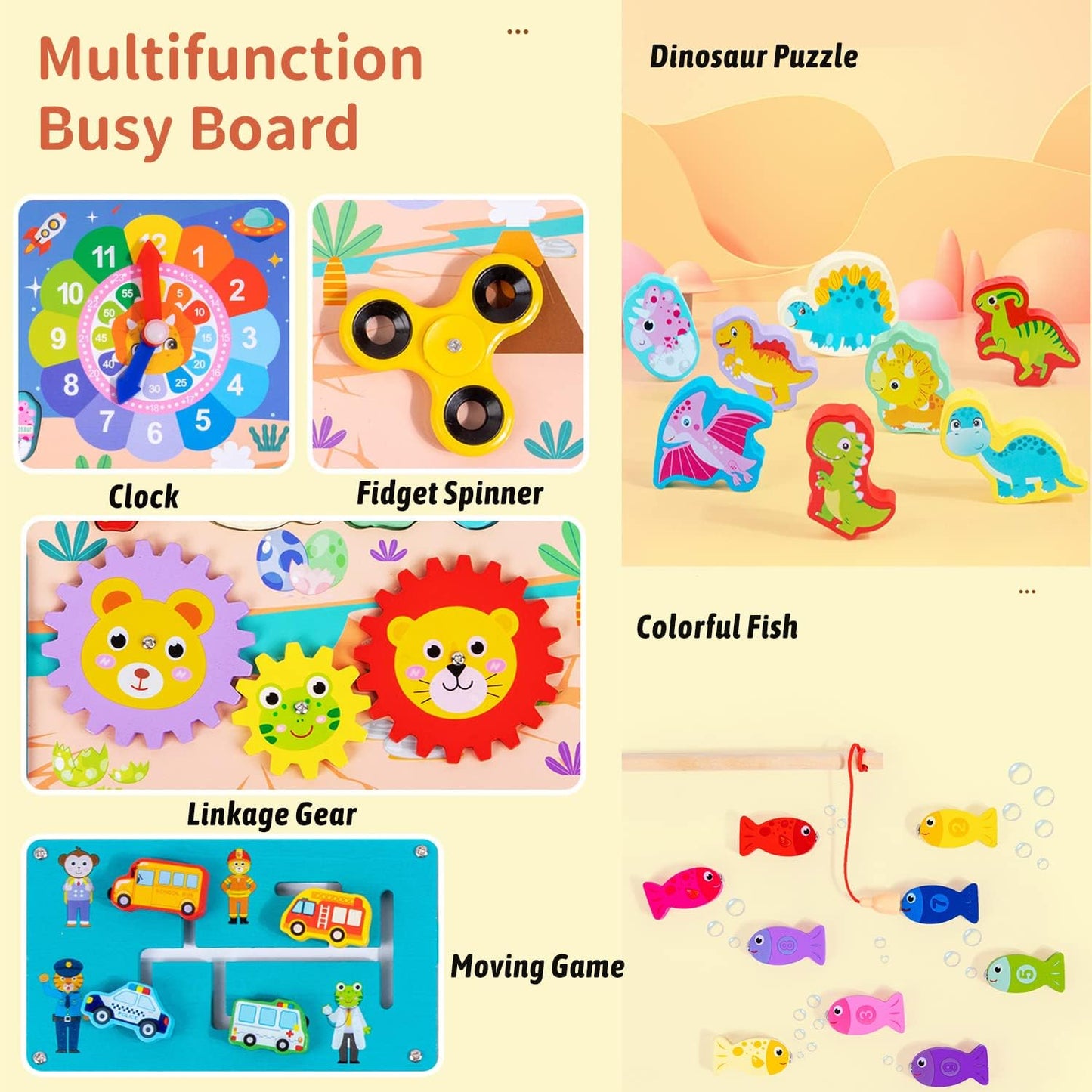Multifunctional Logarithm Board Game| 8 Parts Kids Learning Toy