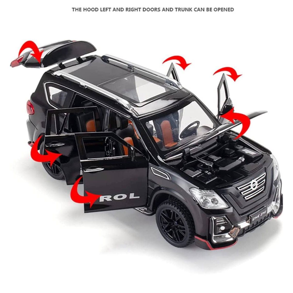 Die Cast Nissan Patrol 1-24 Mini Car | Showpiece Car