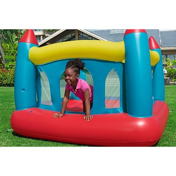 Bestway Inflatable Bouncy Jumping Castle For Kids 5ft 7in x 5ft 6in x 4ft 1in