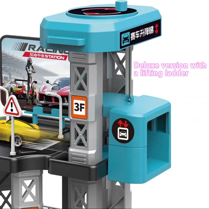 Parking Racing Speed Racing Car Spiral | 24 Pcs Dog Track For Kids