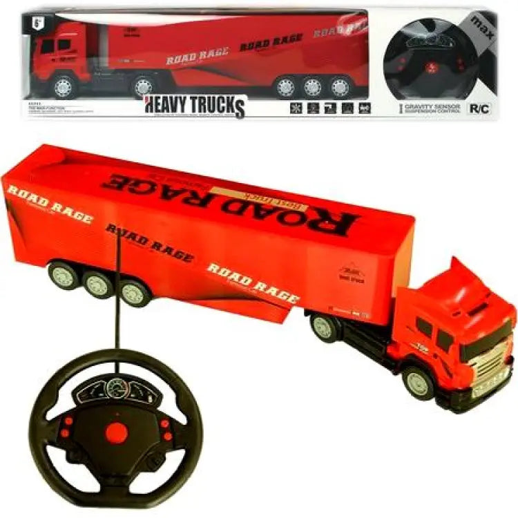 Remote Control Road Heavy Rage Truck With Rechargable Battery