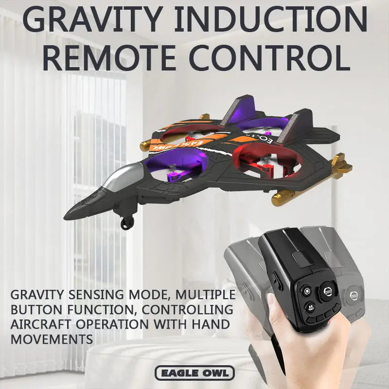 Quadrotor Remote Control Fighter Eagle Owl | Remote Control Plane For Teenagers