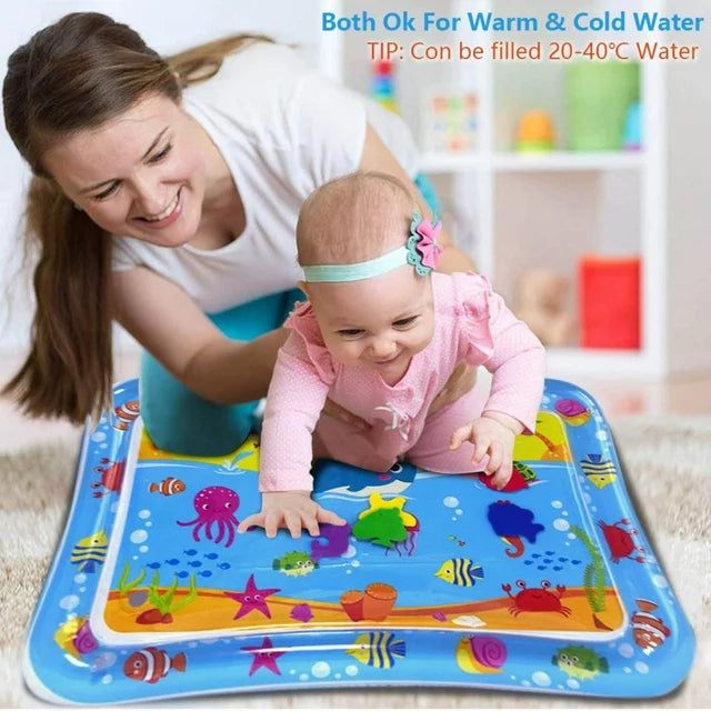 Tropical Fish Inflatable PVC Baby Water Play Mat | Water Mat Toy Kids