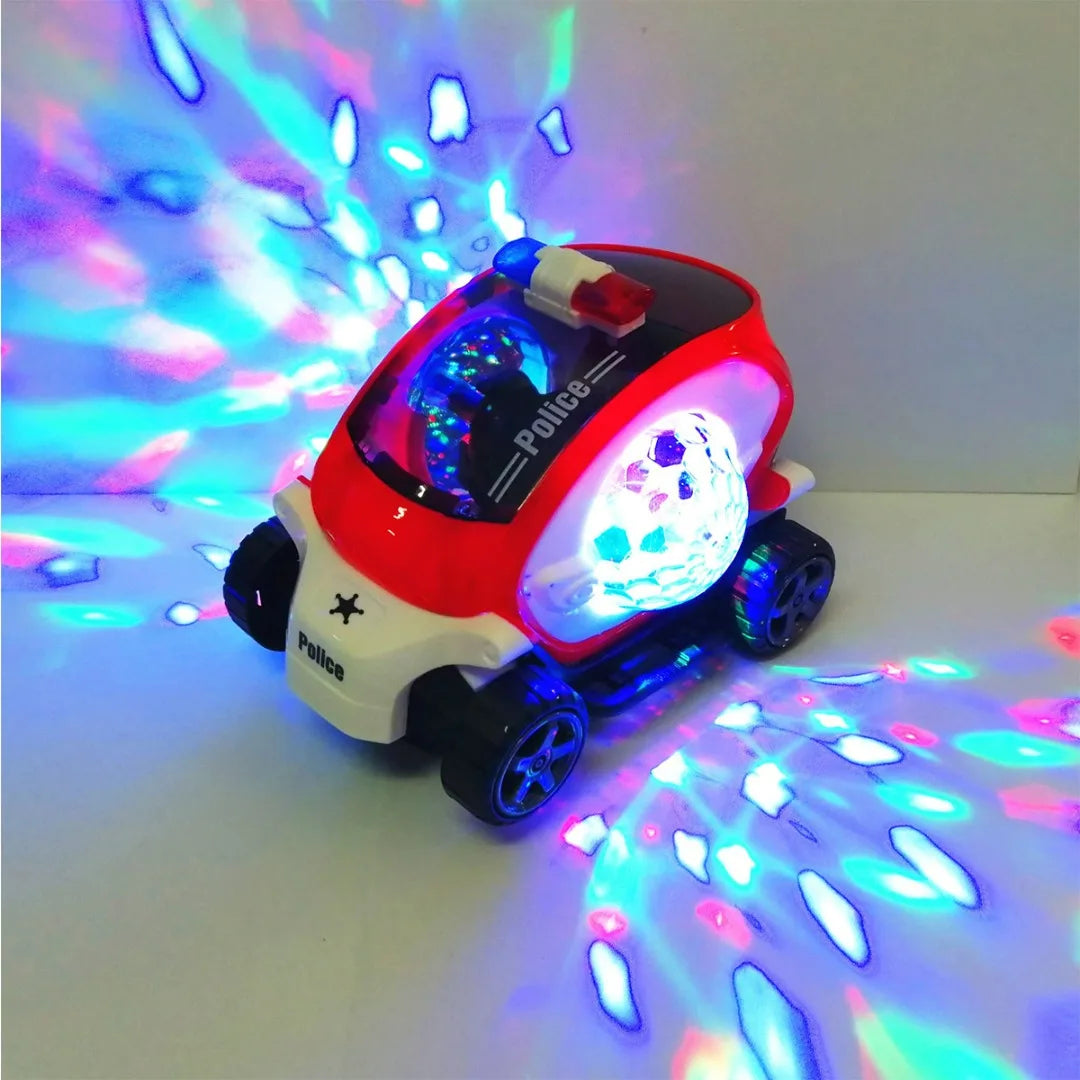 Multifunctional Police Car with Sound and Colorful Lighting For Kids