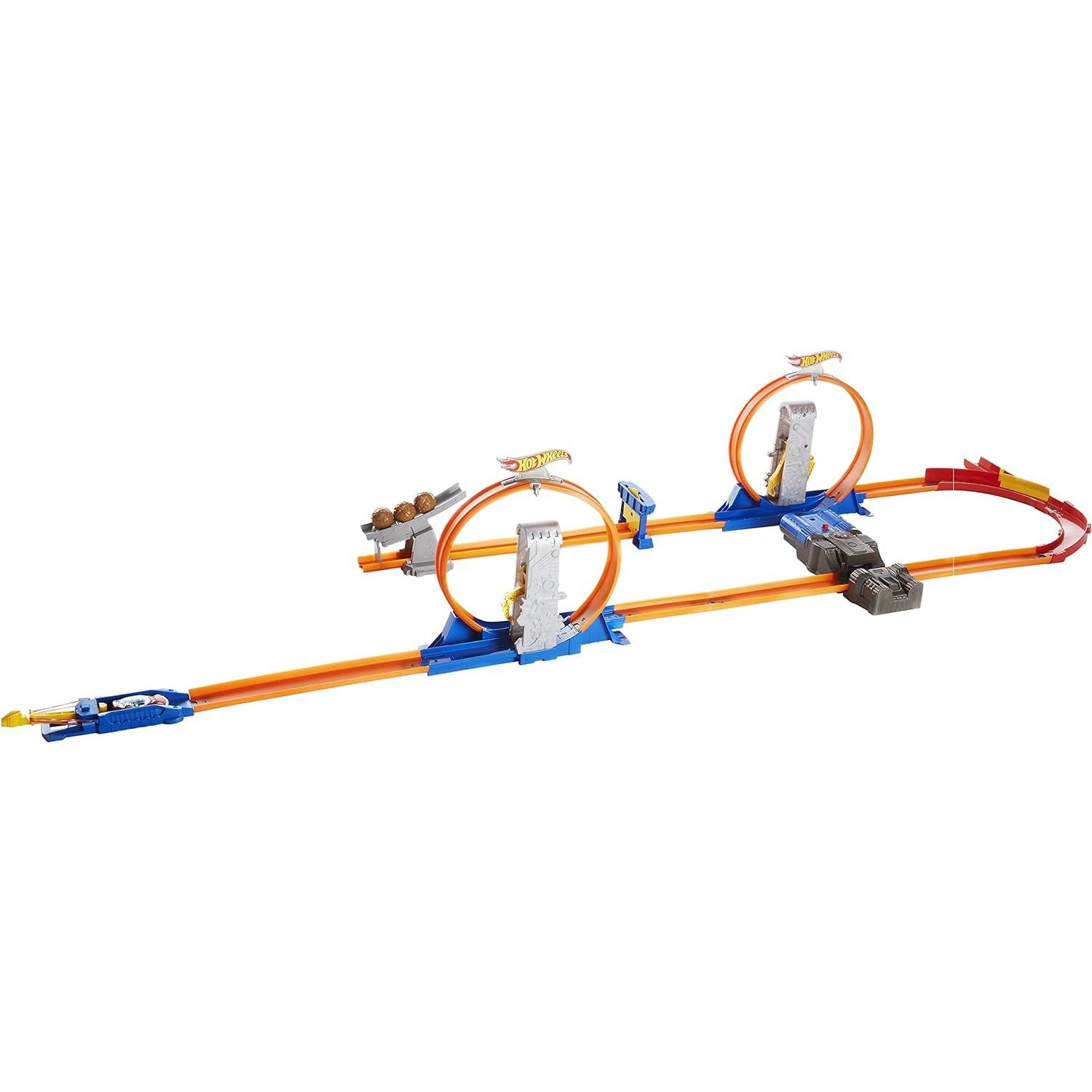 Hot Wheel 360 Degree  Double Ring Speedway Race Track