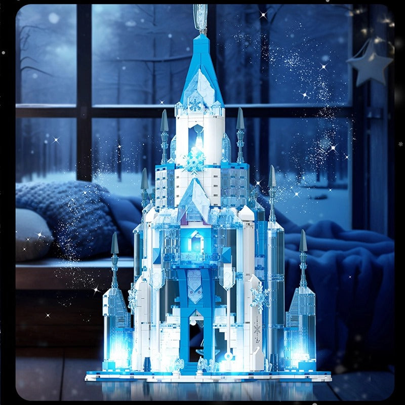 732Pcs Frozen Themed Doll House Playset Kit | DIY & Pretend Play Toy