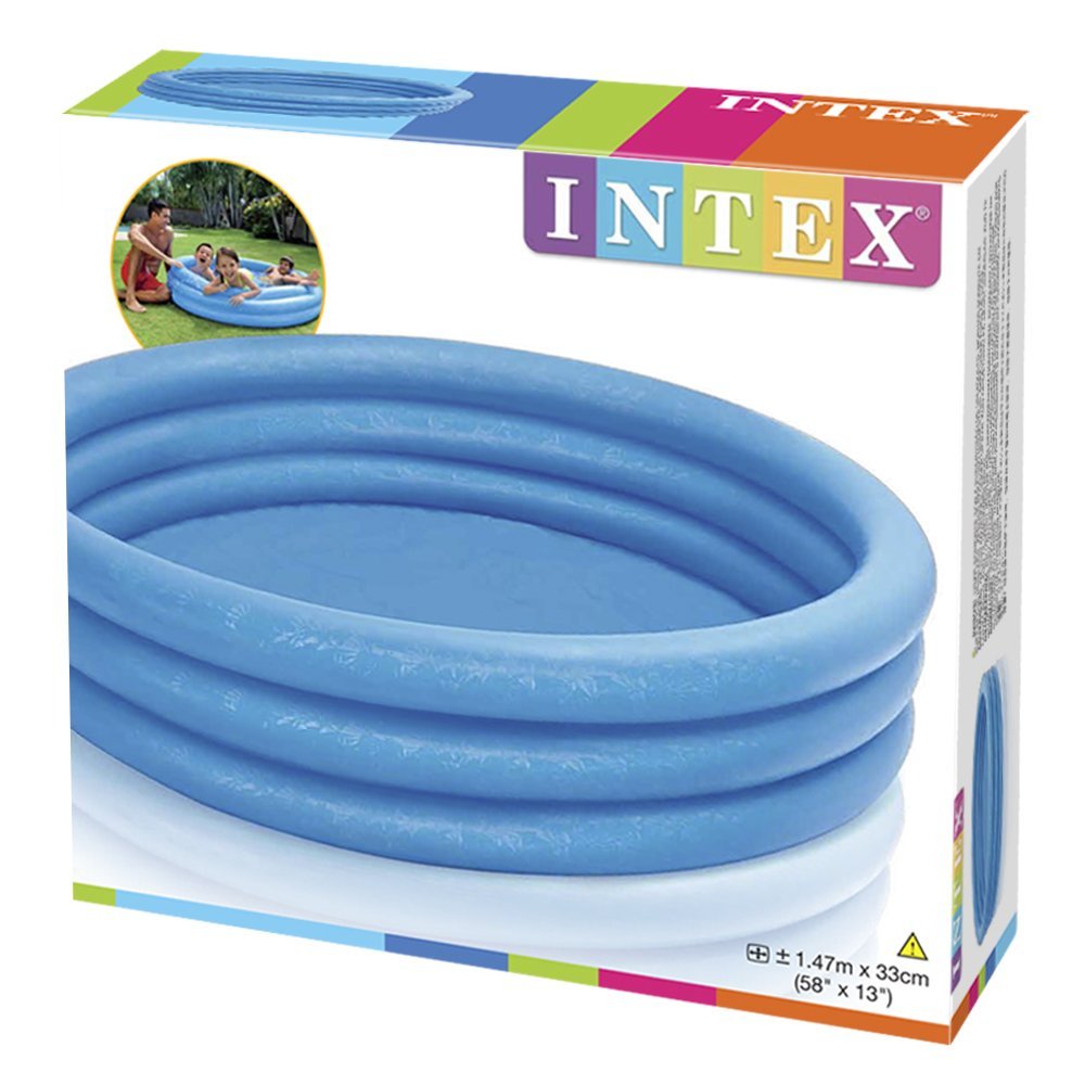 INTEX Crystal Blue Pool For Kids 4ft 10in x 1ft 1n
