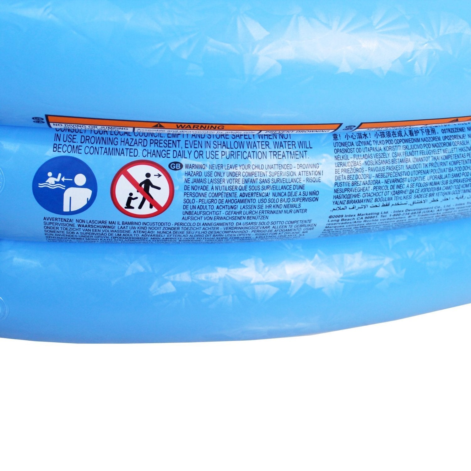 INTEX Crystal Blue Pool For Kids 4ft 10in x 1ft 1n