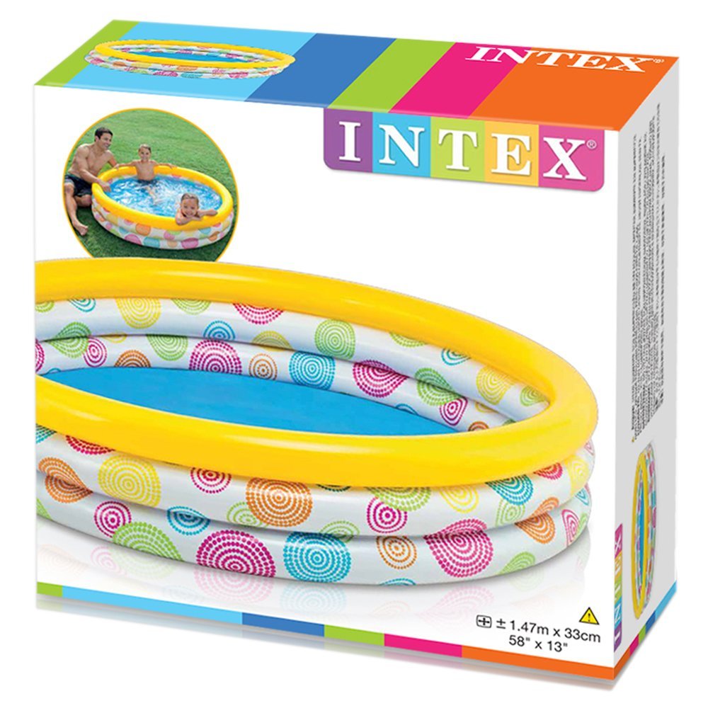 INTEX Rainbow Ombre Pool 4ft 10in x 1ft 1in