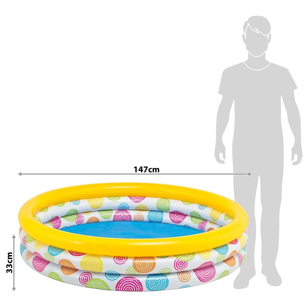 INTEX Rainbow Ombre Pool 4ft 10in x 1ft 1in