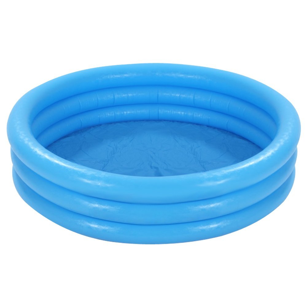 INTEX Three Ring Portable Blue Pool For Kids 3ft 9in x 10in