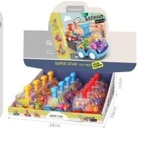 Press and Go Face Expression Cars For Kids