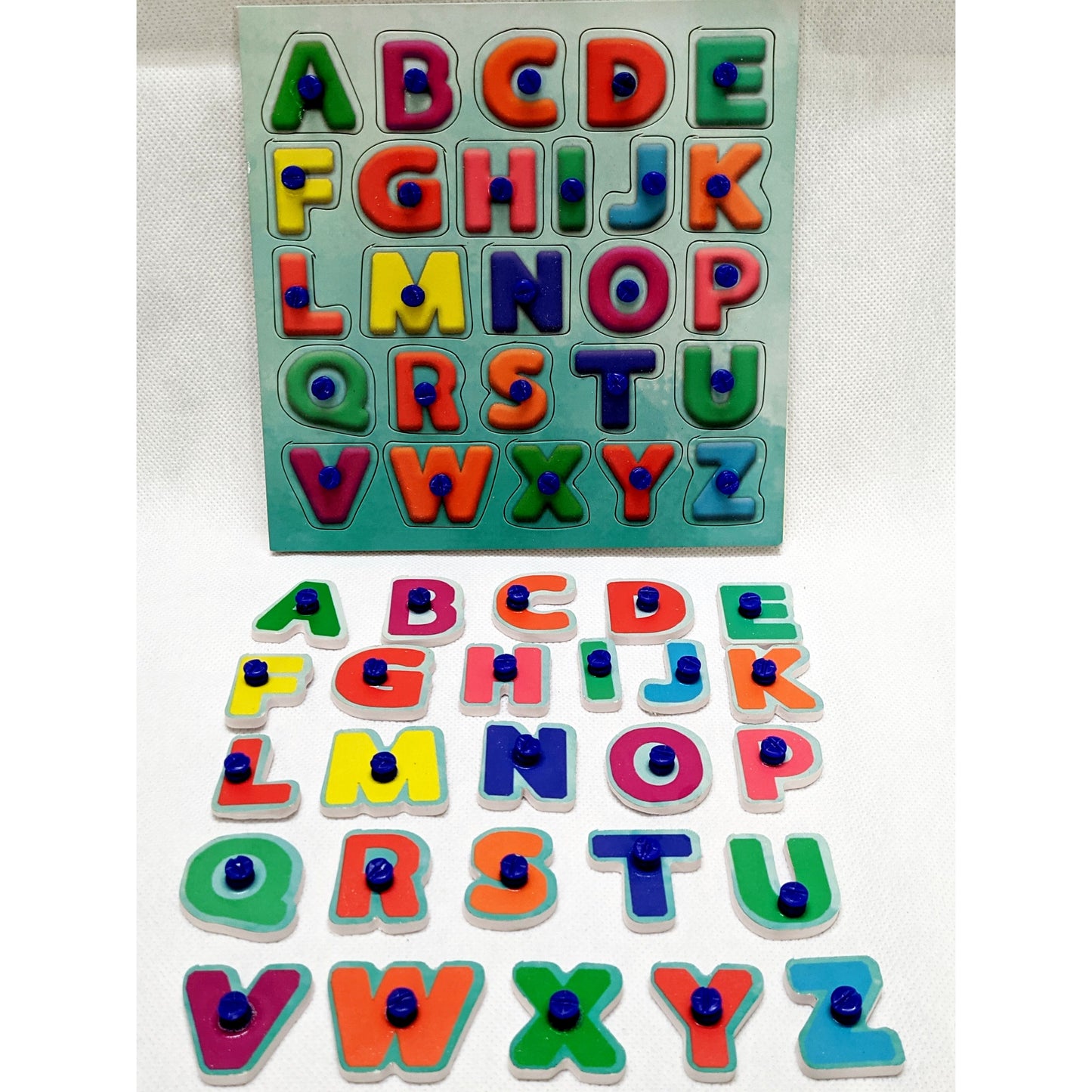 Learning Wooden Puzzle Toys | Alif Bay Pay ABC Numbers