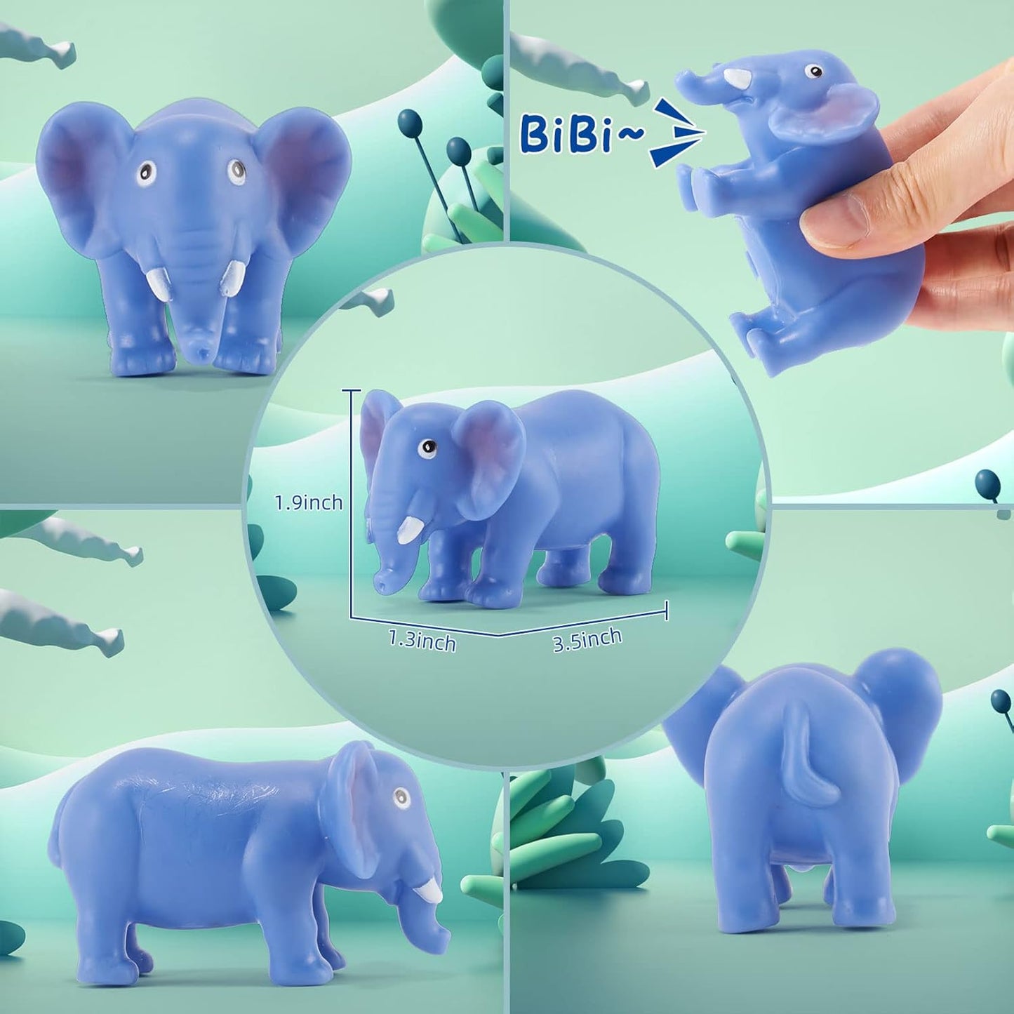 Chu Chu Soft Rubber Bath Toys Animals For Baby