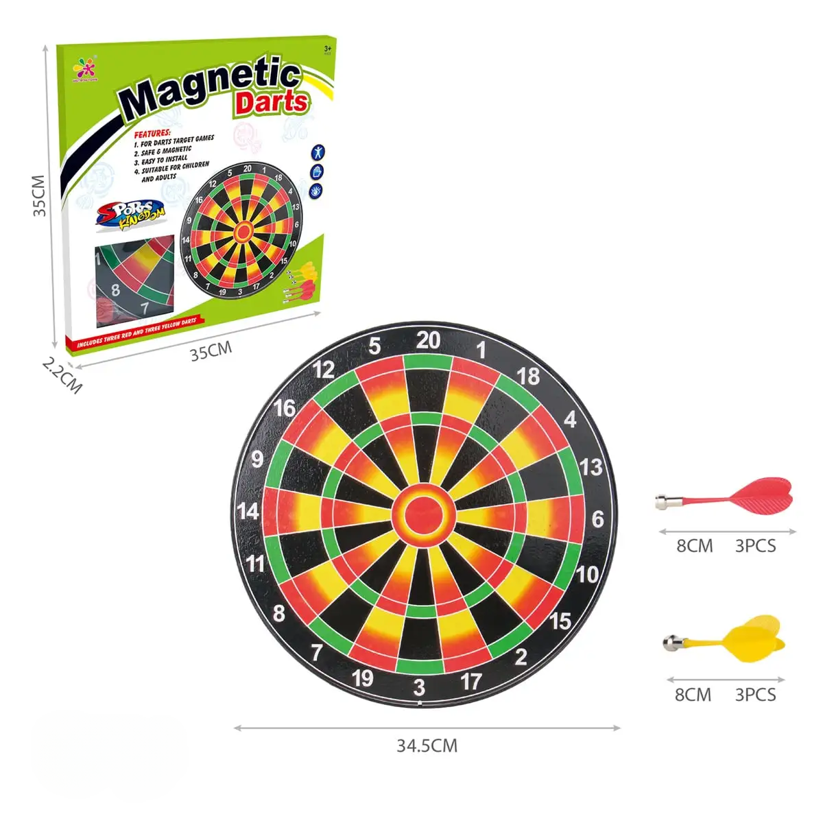 Magnetic Dart Game