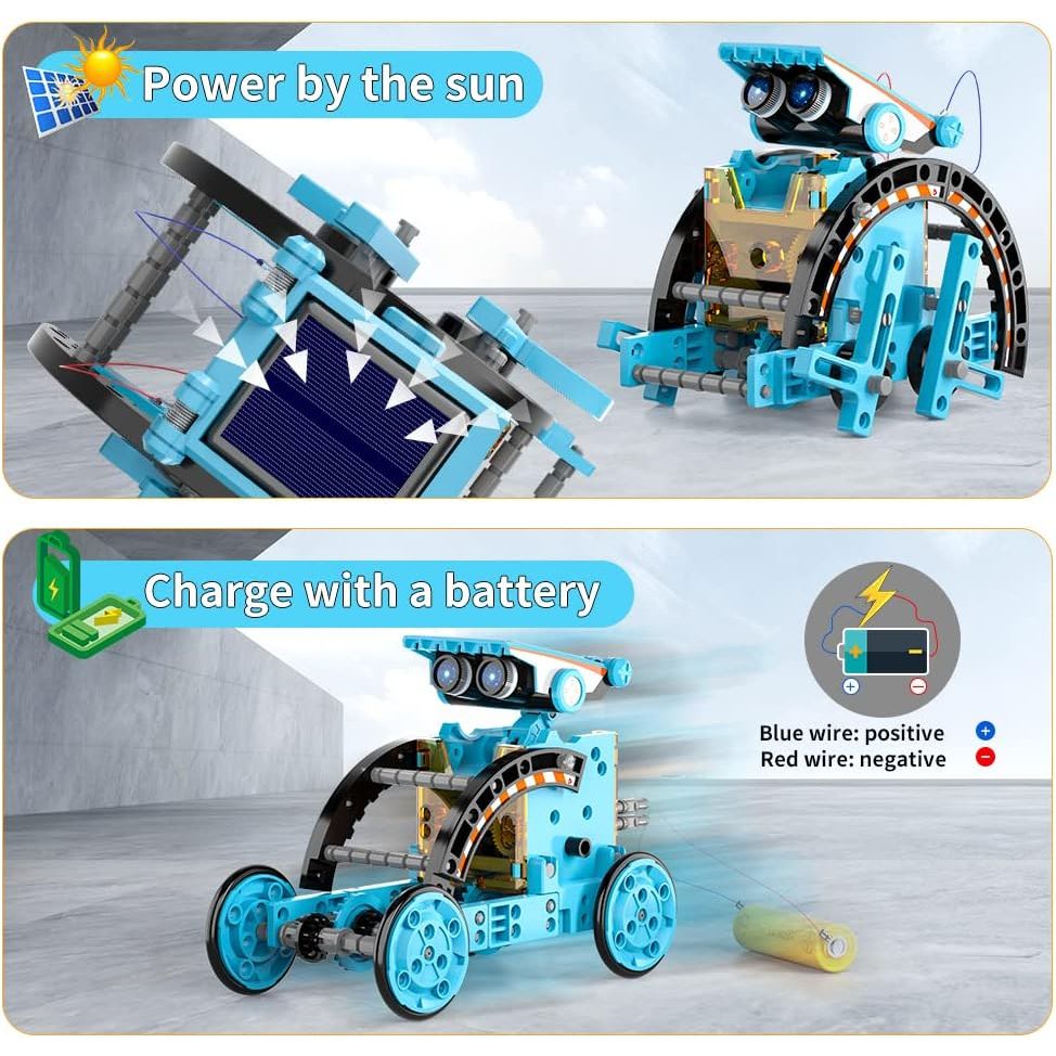 Educational 12-IN-1 Solar Robot Kit