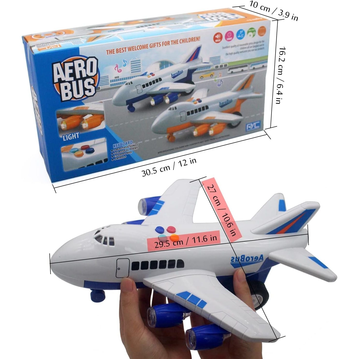 Remote Control Aero Bus Flyer For Kids