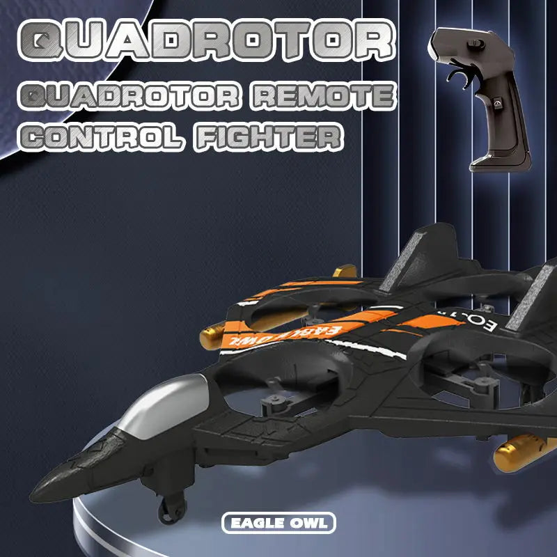 Quadrotor Remote Control Fighter Eagle Owl | Remote Control Plane For Teenagers