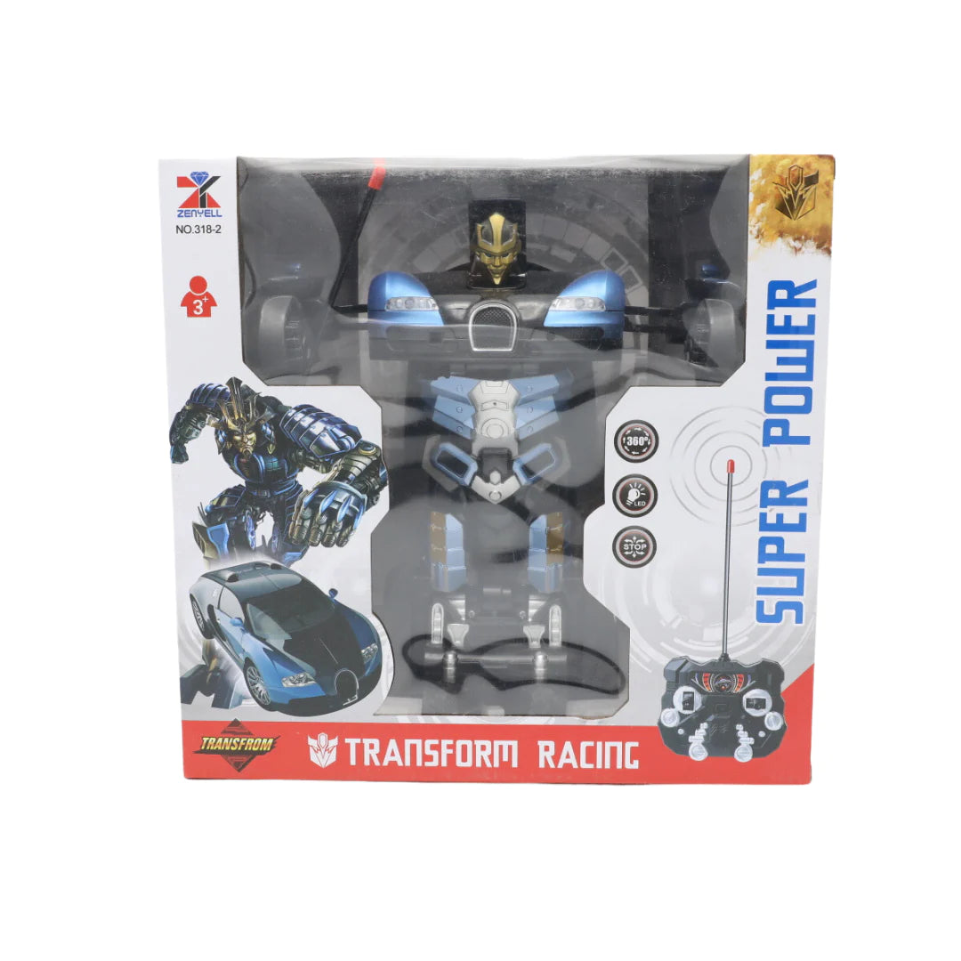 Remote Control | Super Power Transformer Robot Car | Transforming Racing Car