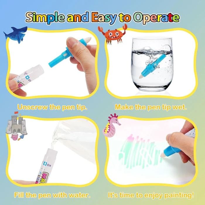 Magic Water Painting Pad | Magic Painting Doodle Mat