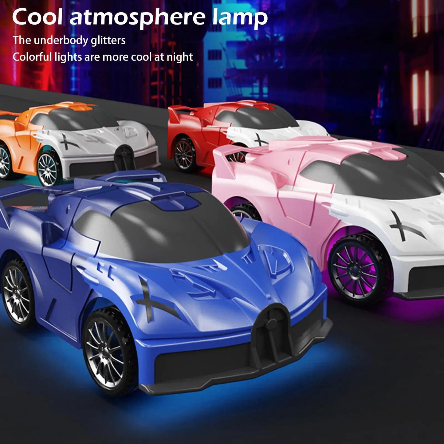 Alloy Mini Racing Car Bugatti | Car Band | Control From Hand Watch