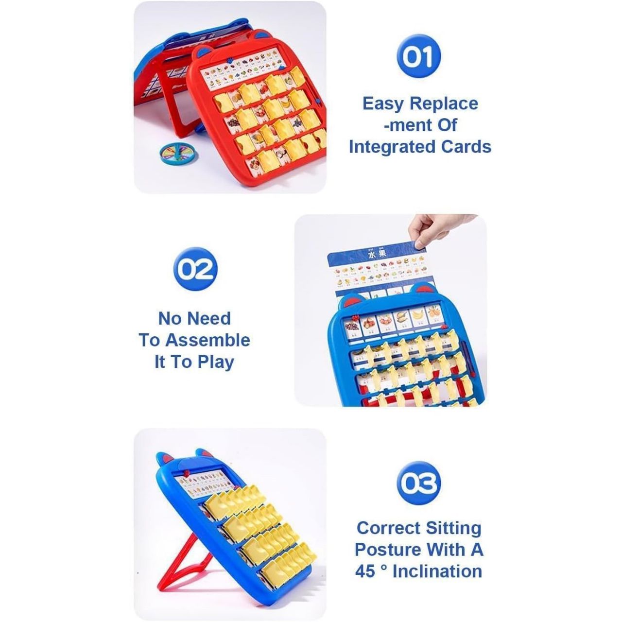 Guess The Card Game For 2 Players | Educational Toy