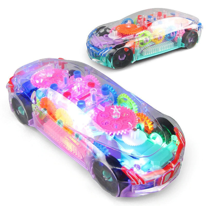 Concept Gear Car | Concept Racing Educational Transparent For Kids