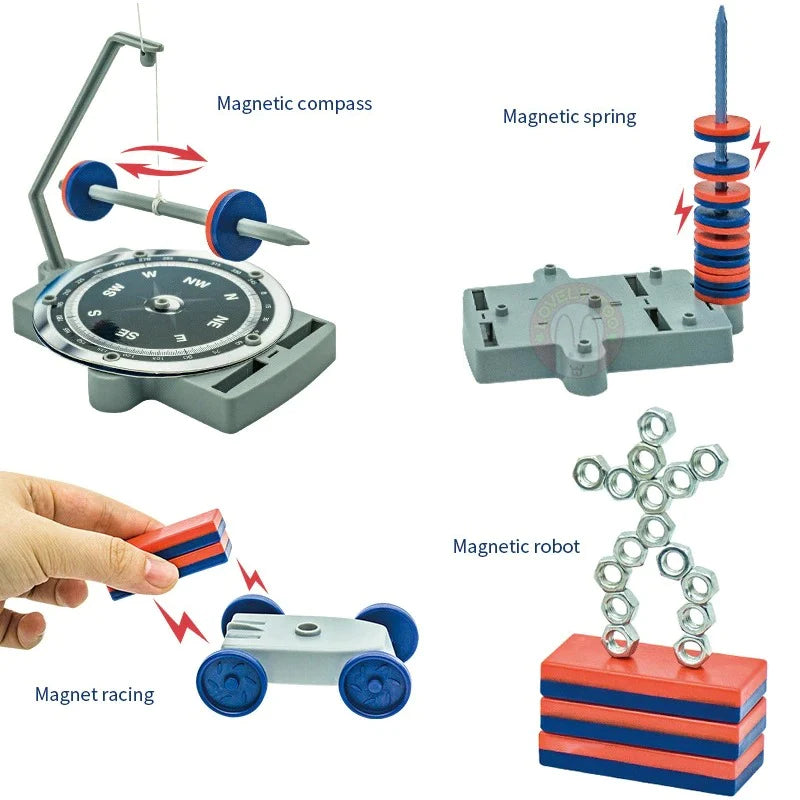 STEM Magnet Science | 12in1 Scientific Magnet Game