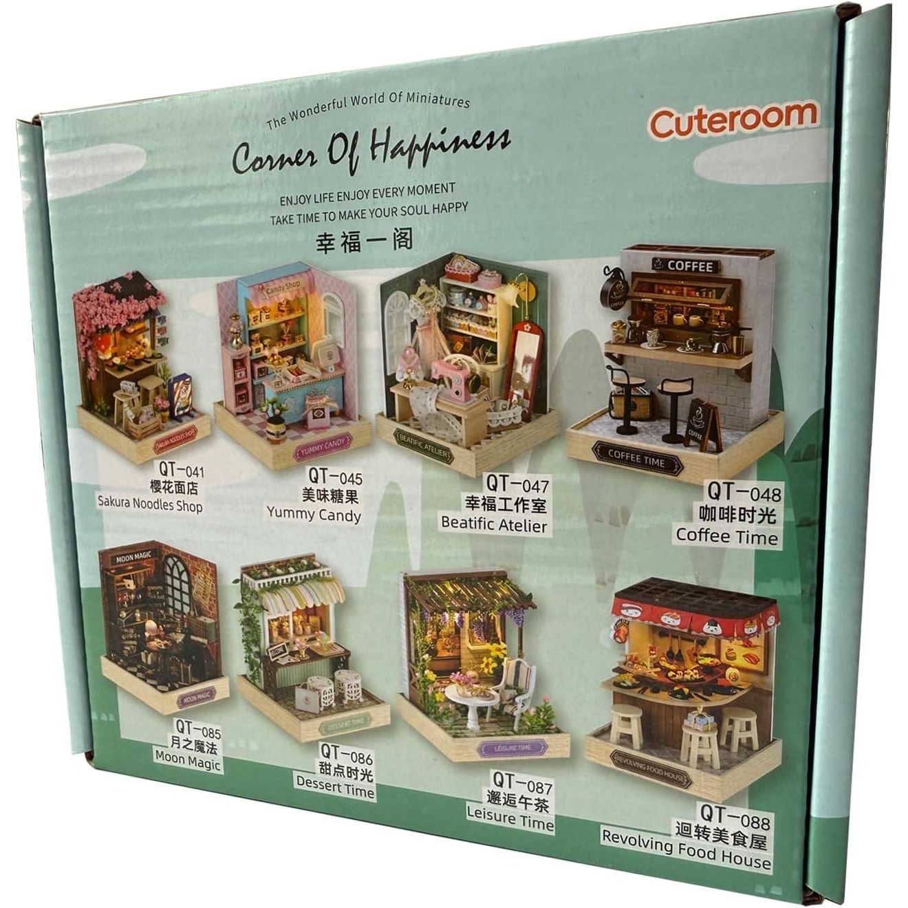 DIY Small Miniature House Kit Box For Girls