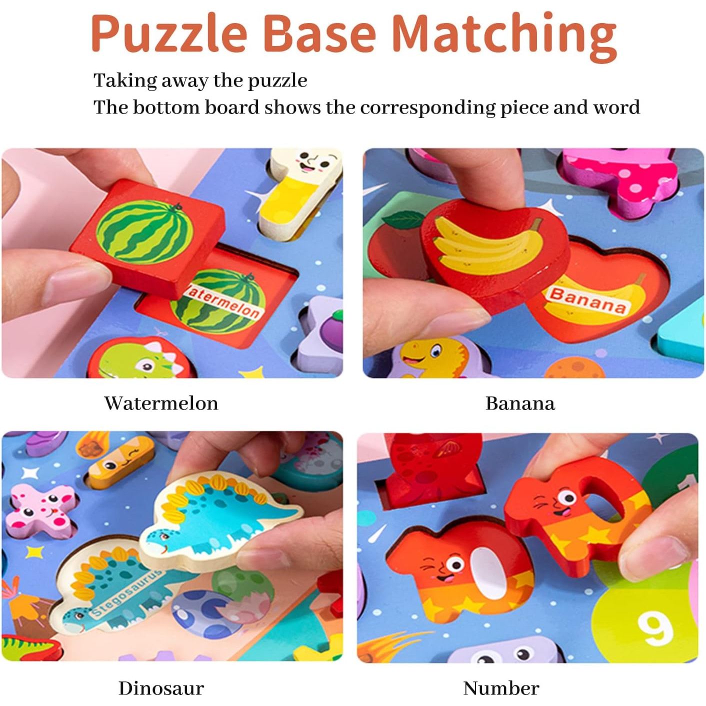 Multifunctional Logarithm Board Game| 8 Parts Kids Learning Toy
