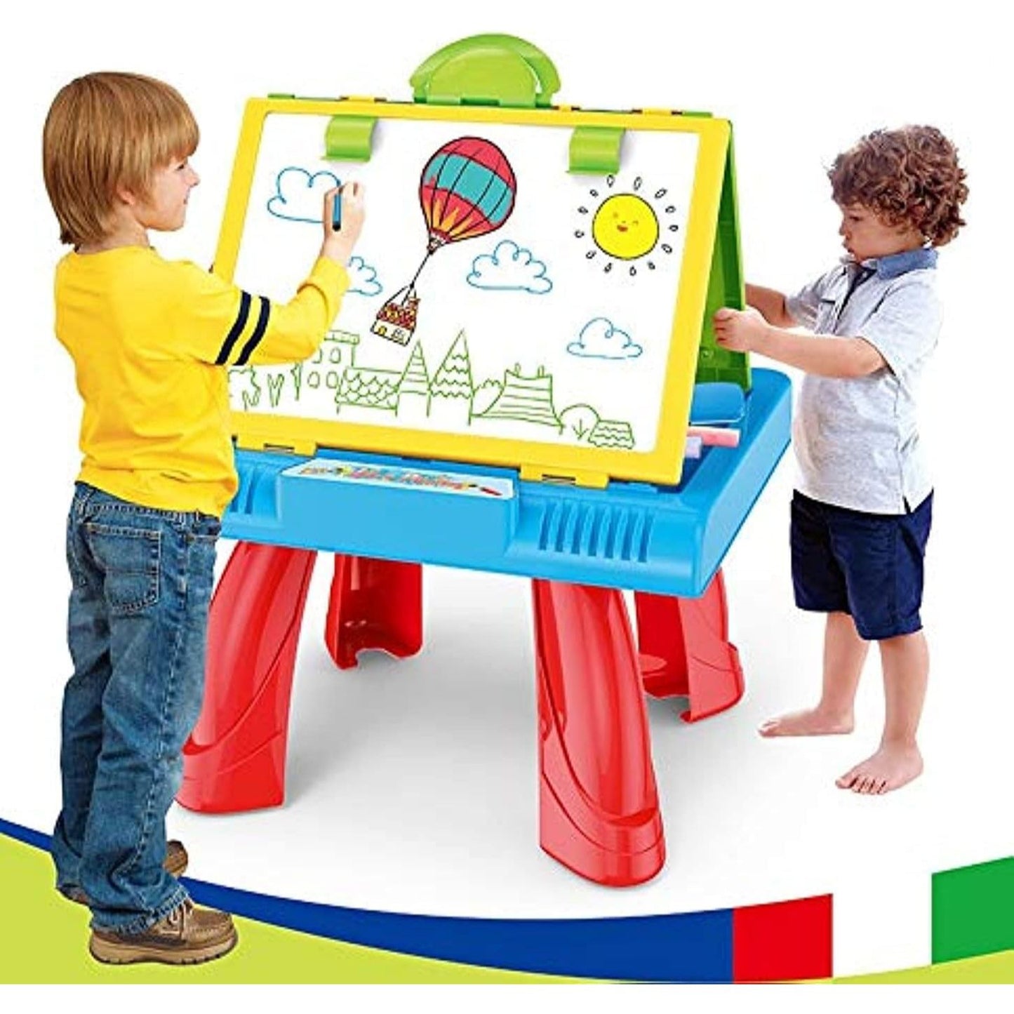 Double Sided Drawing Table Projection For Kids
