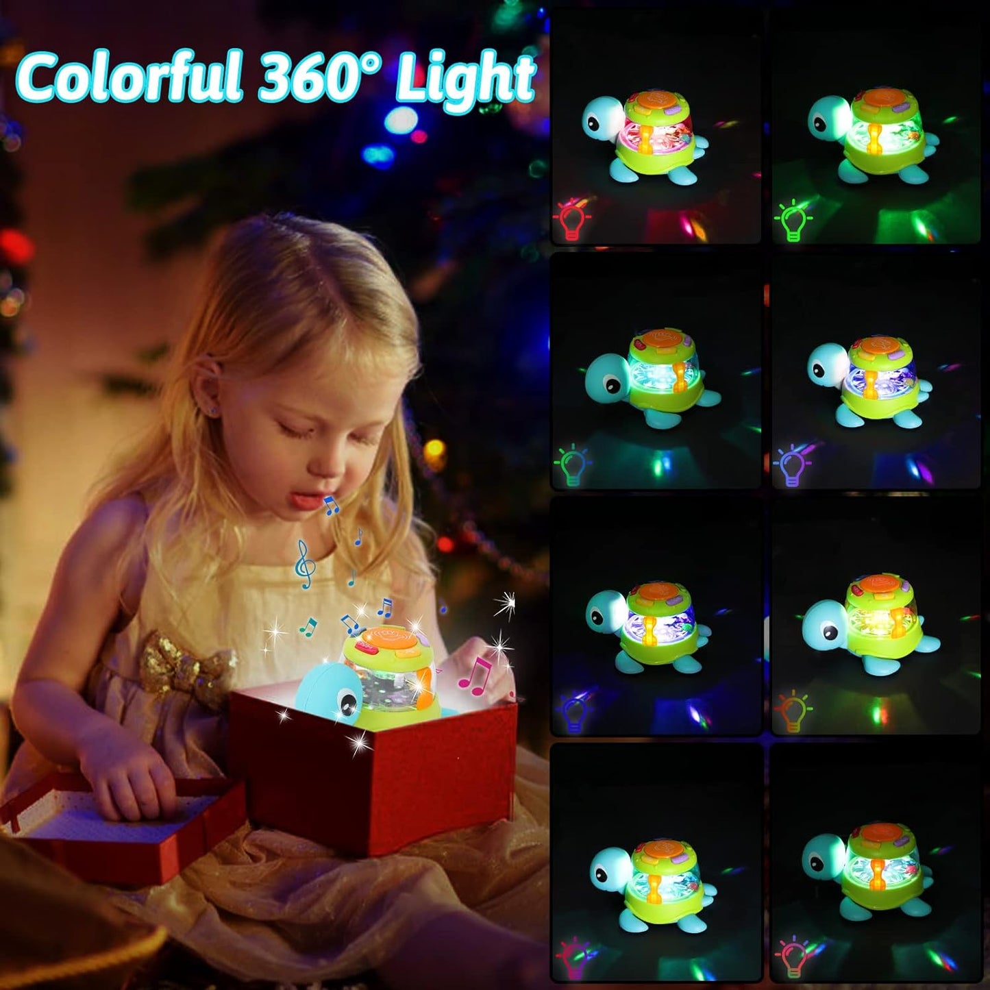 Funny Turtle Magic Music Series | 5+1 Music Function For Kids
