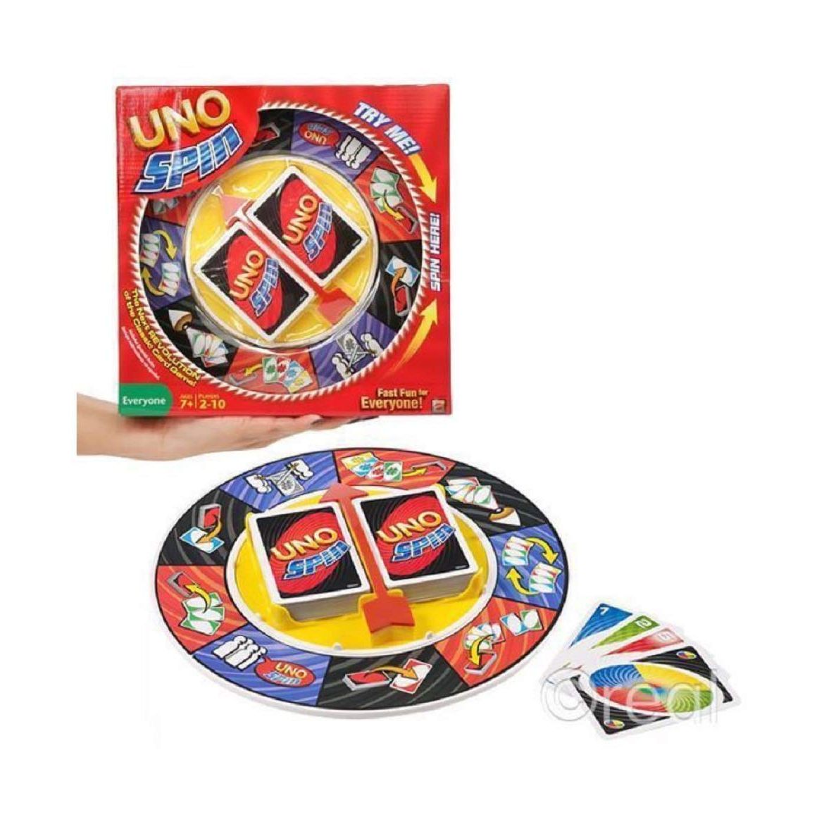 UNO Card Wheel Spin Board Game | Multi-Player Game