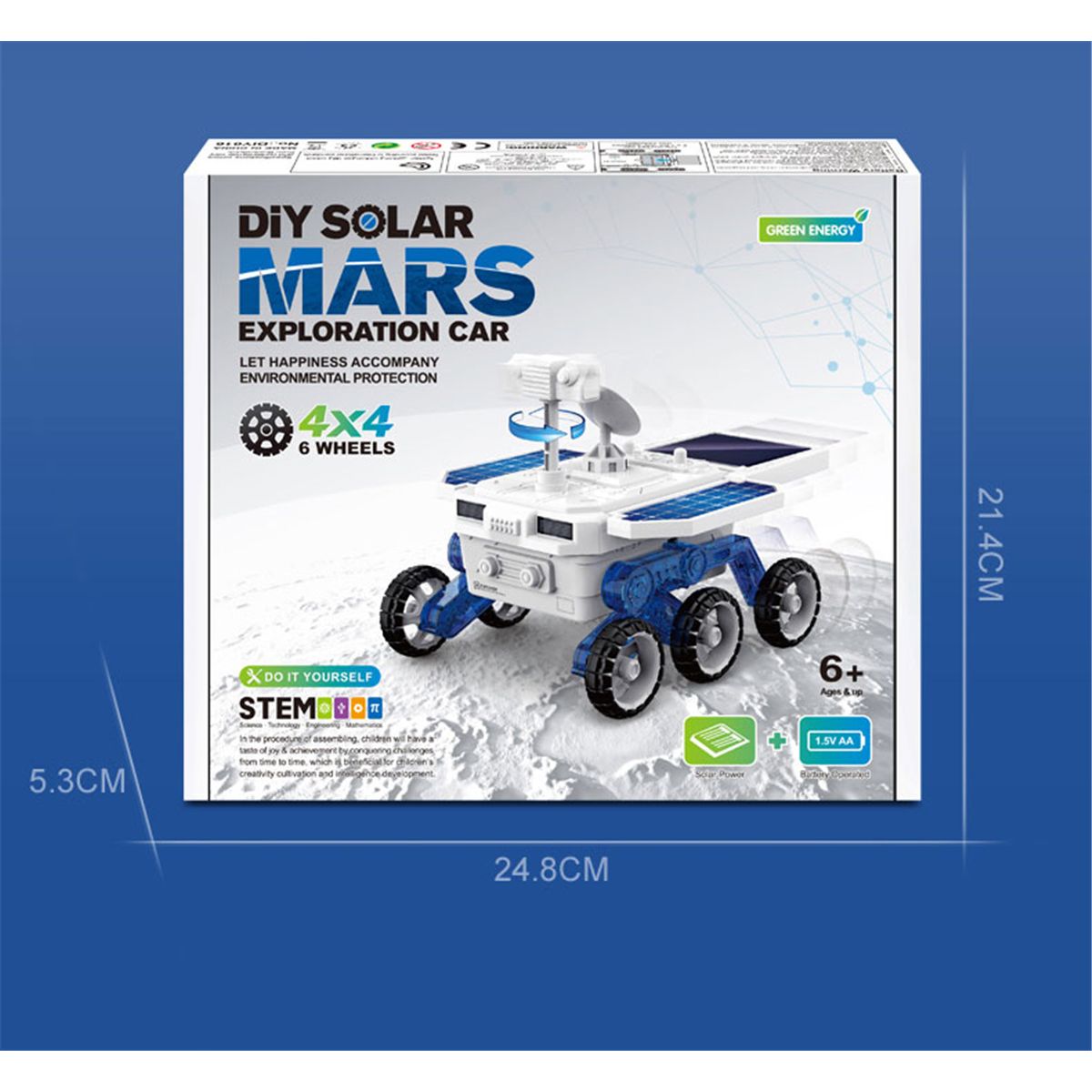 Diy Solar Mars Eploration Car STEM | Solar Car For Kids