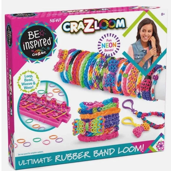 Loombands | Colorful Rubberbrand Kit | DIY Loombands Customizable Kit