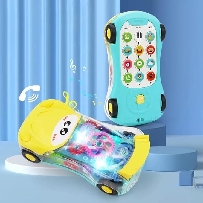 Tkanspakent Phone | Car Shape with Light & Song | MKL