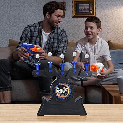 Floating Air Target Shooter | Nerf Pistol Gun | Soft Bullet Two Player Game