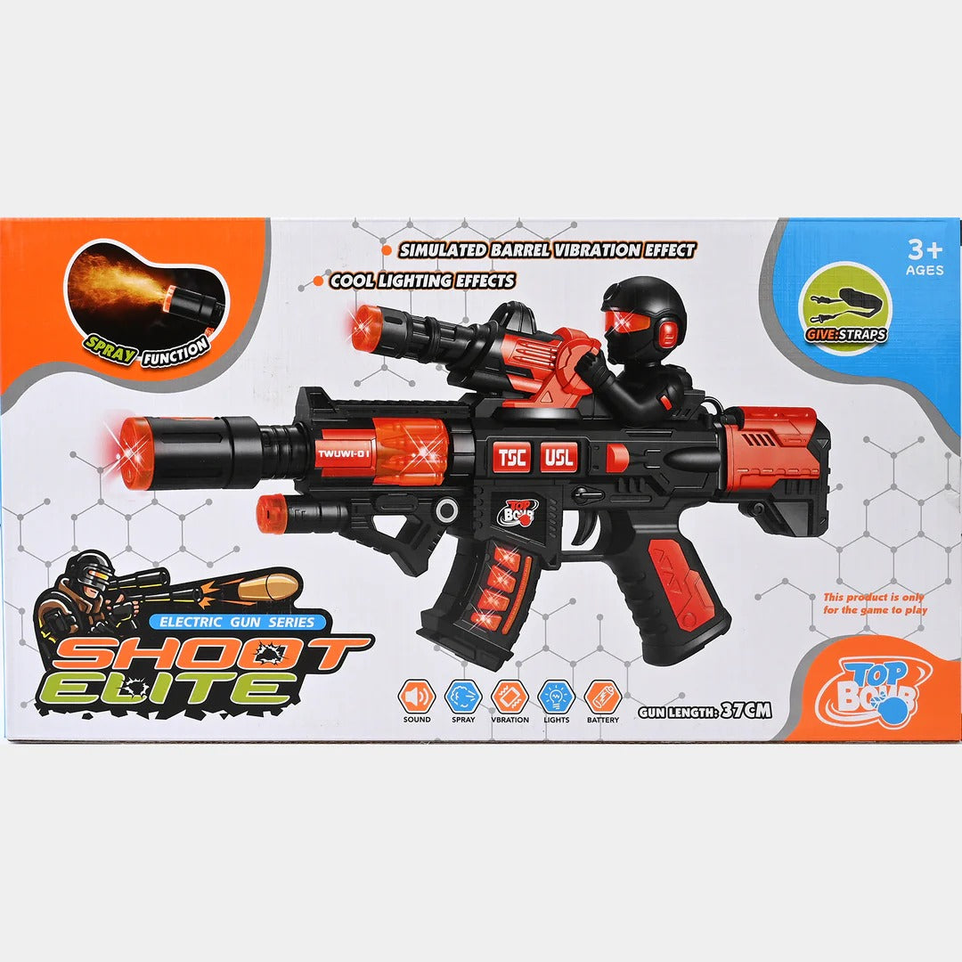 Shoot Elite Electric Gun With Music & Sound | Gun For Kids